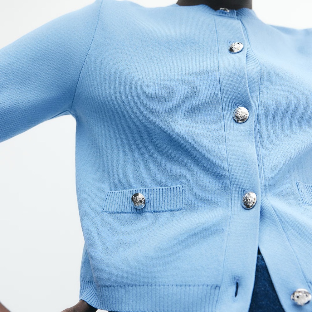 H&M Baby Blue Cardigan